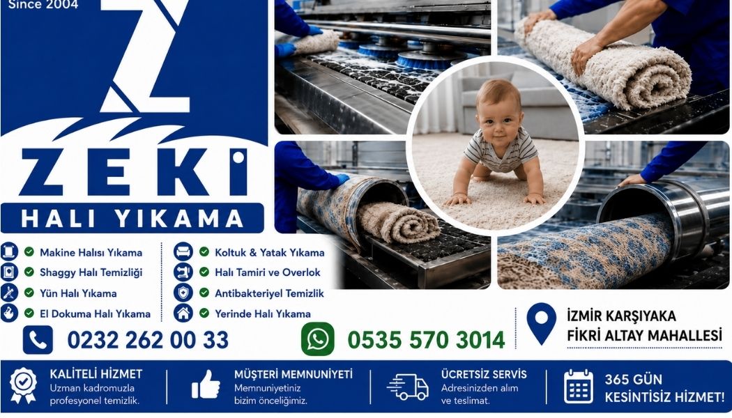 Karşıyaka Fikri Altay Mahallesi Halı Yıkama Metodolojisi ve Süreç Standartları